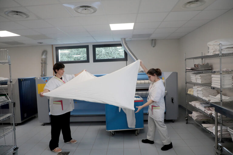 L'Atelier blanchisserie de l'ESAT